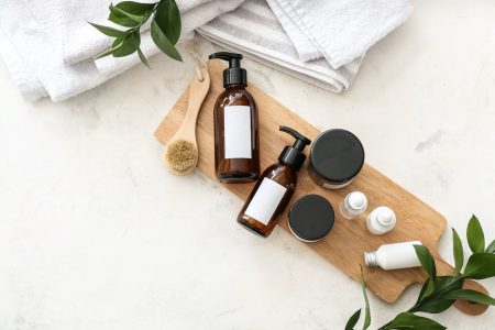 Vegan Shower Products and other amenities